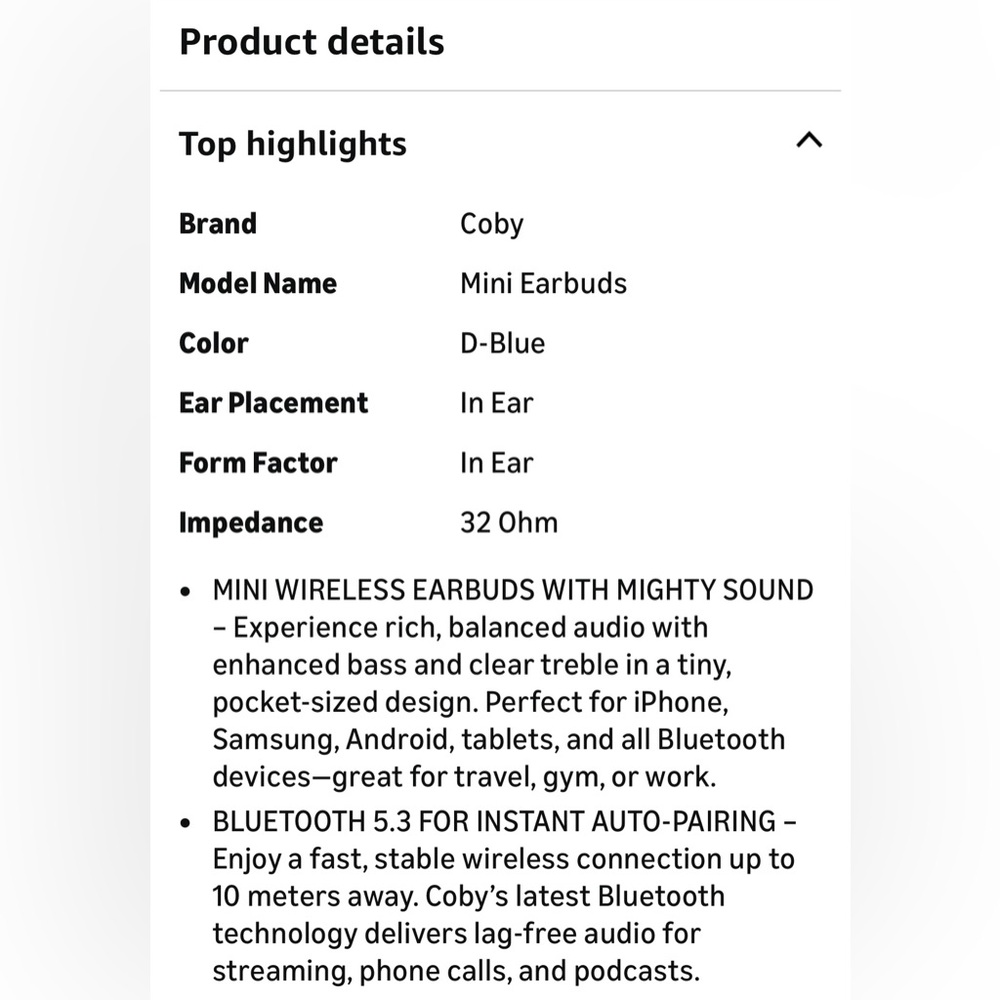 Bluetooth Earbuds - Picture 9 of 10